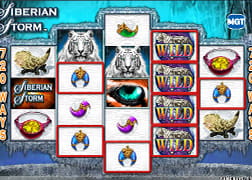 Siberian Storm slot by IGT with Mega JP