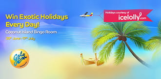 Win a holiday at Gala’s Coconut Island Room